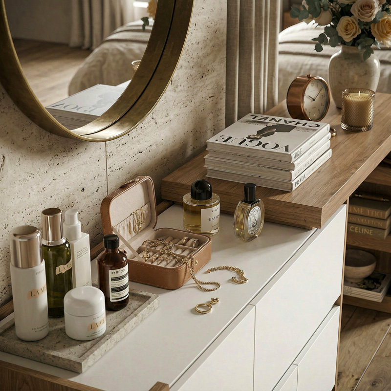 Wade Logan® Shelbyville Vanity & Reviews | Wayfair